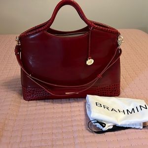 Red Brahmin purse